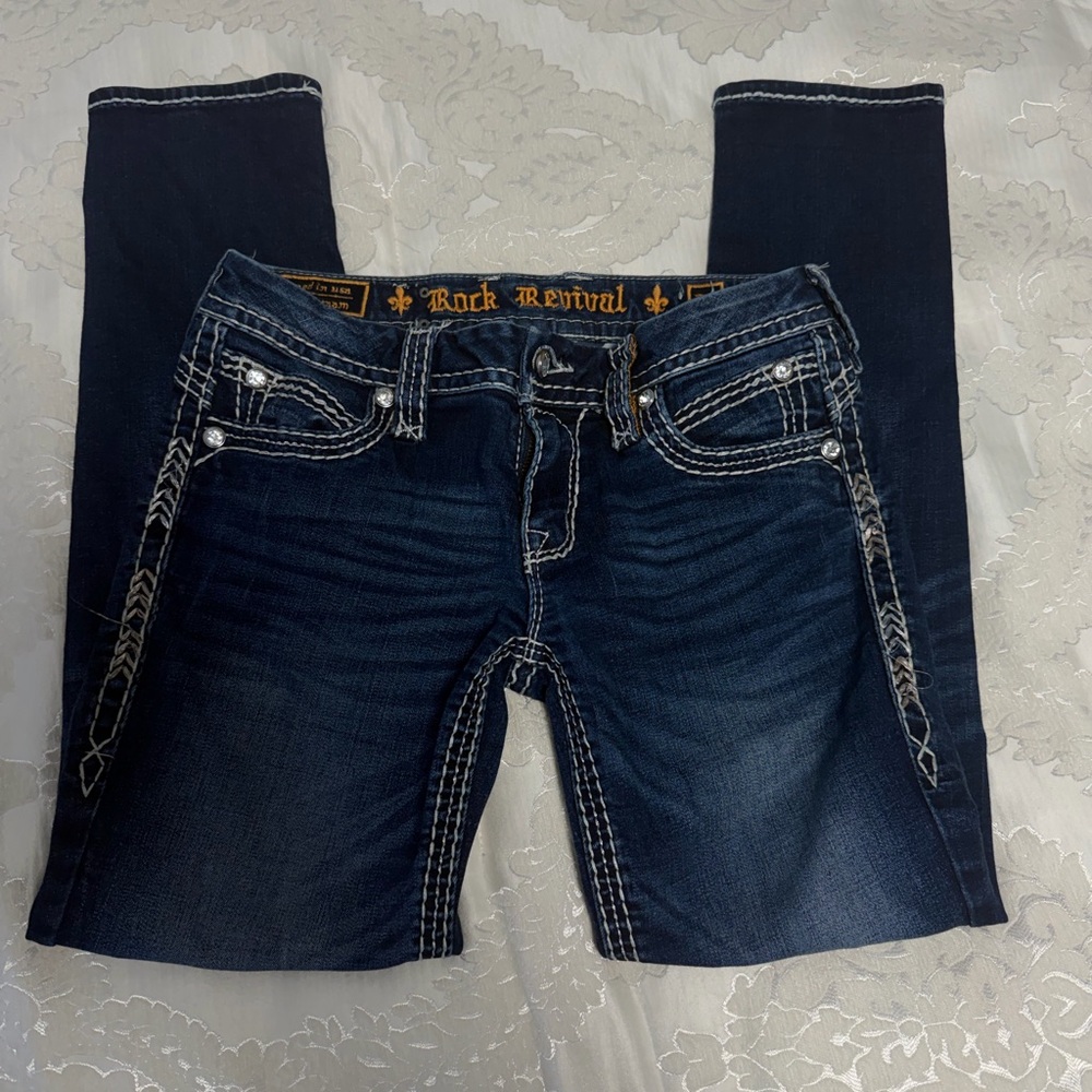 Rock Revival Women's Indigo Skinny Jeans